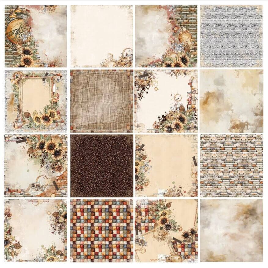 49 And Market Paper Pad 12"X12" - Country Heart Cafe