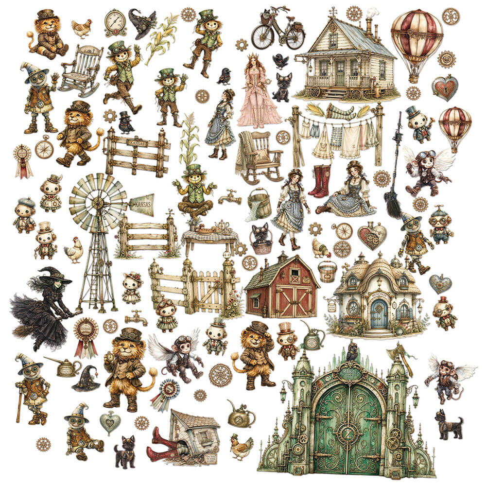49 And Market Laser Cut Elements - Chronicles of Oz