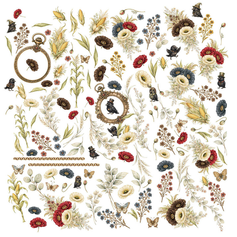 49 And Market Laser Cut Outs - Wildflowers, Chronicles of Oz