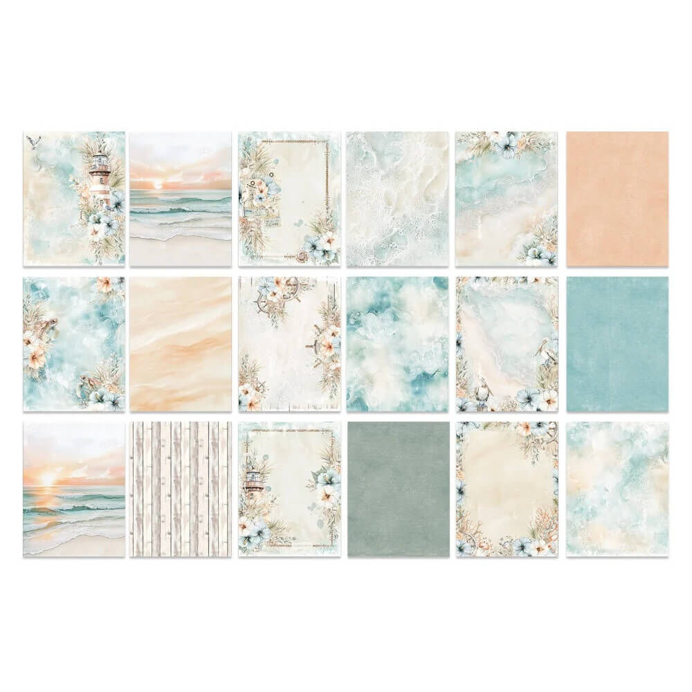 49 And Market Paper Pack 6"X8" - Coastal Soul