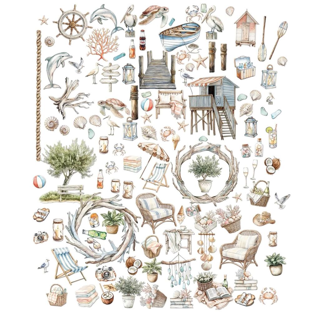 49 And Market Laser Cut Elements - Coastal Soul