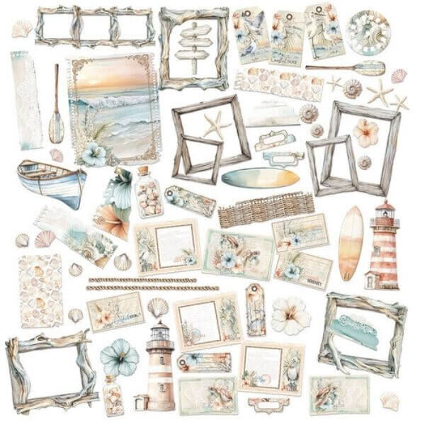 49 And Market Die-Cuts Elements - Coastal Soul