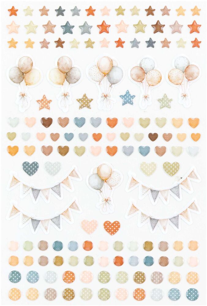 49 And Market Epoxy Stickers - Little Dreamer/Little Celebrations
