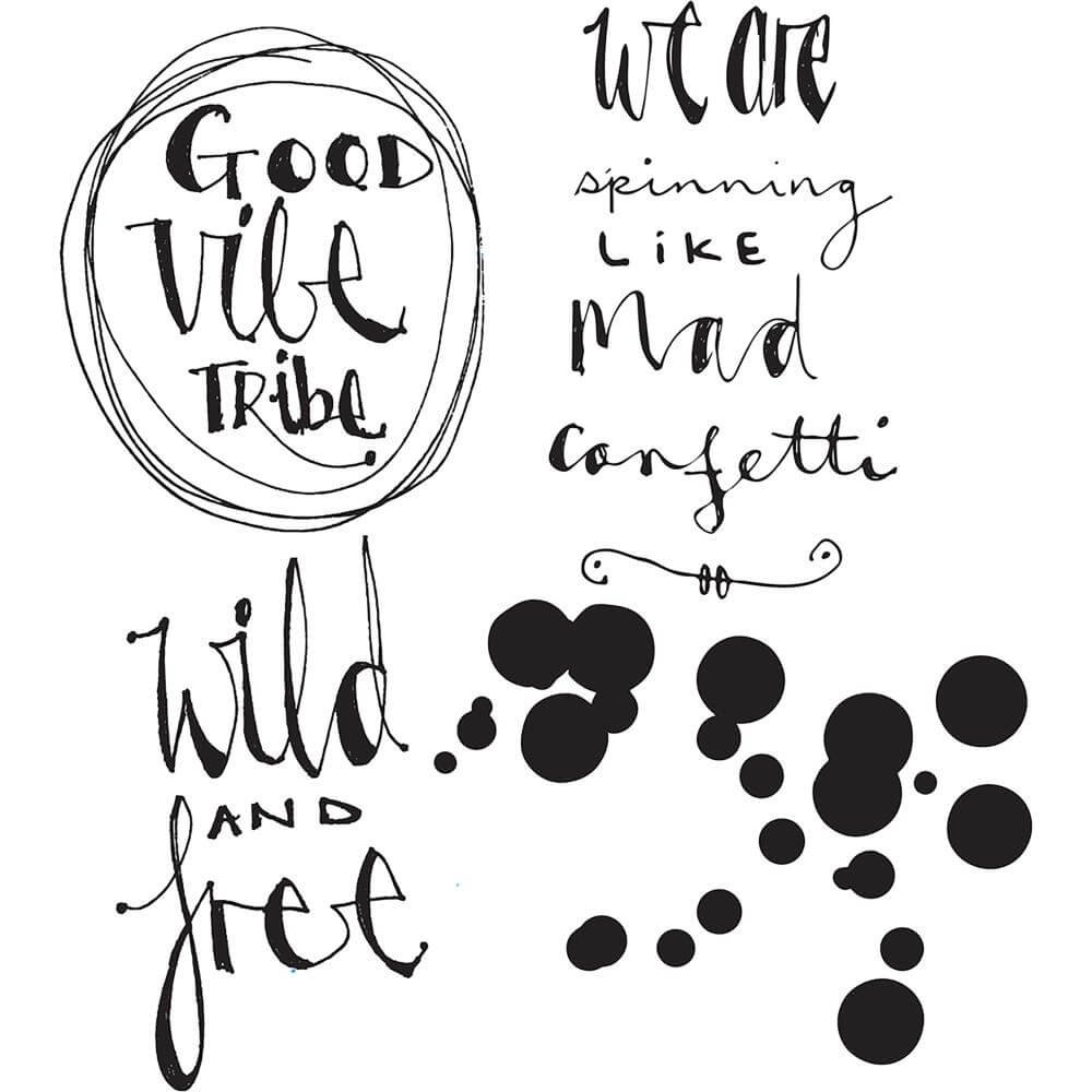 Jane Davenport Artomology Clear Stamps - Mad Confetti