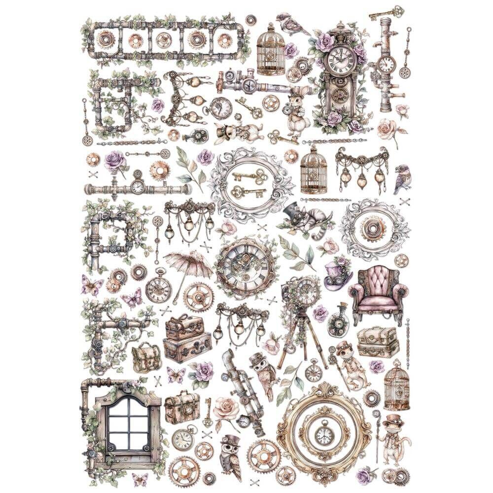 49 And Market Laser Cut Outs - Elements, Echoes Of Time