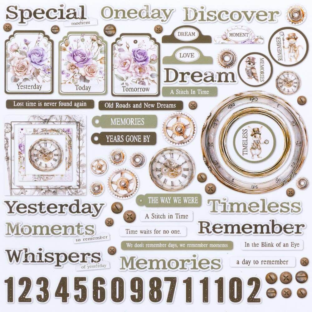 49 And Market Chipboard Set - Bits, Echoes Of Time