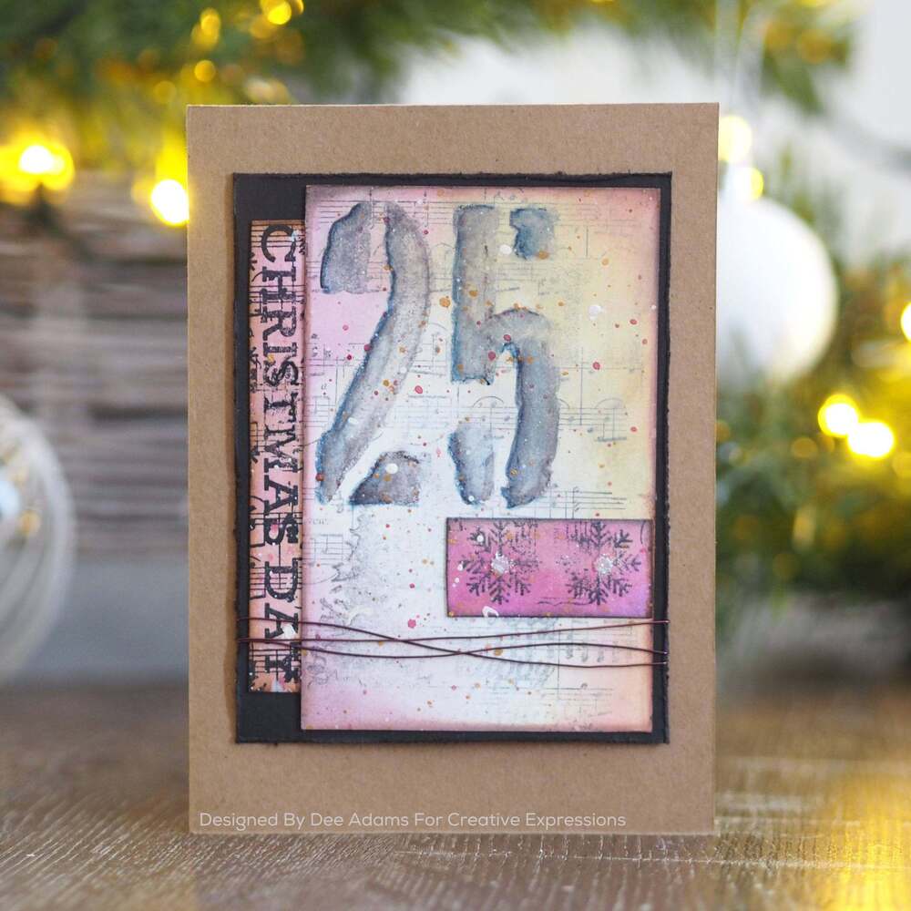 Woodware Clear Stamp Singles - Music for Christmas (4in x 6in)