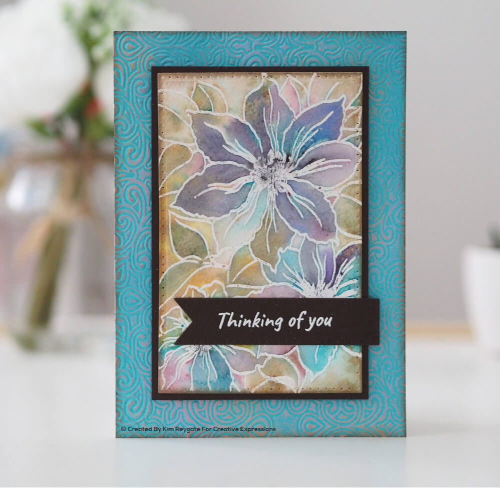 Woodware Clear Stamps 4"X6" - Clematis