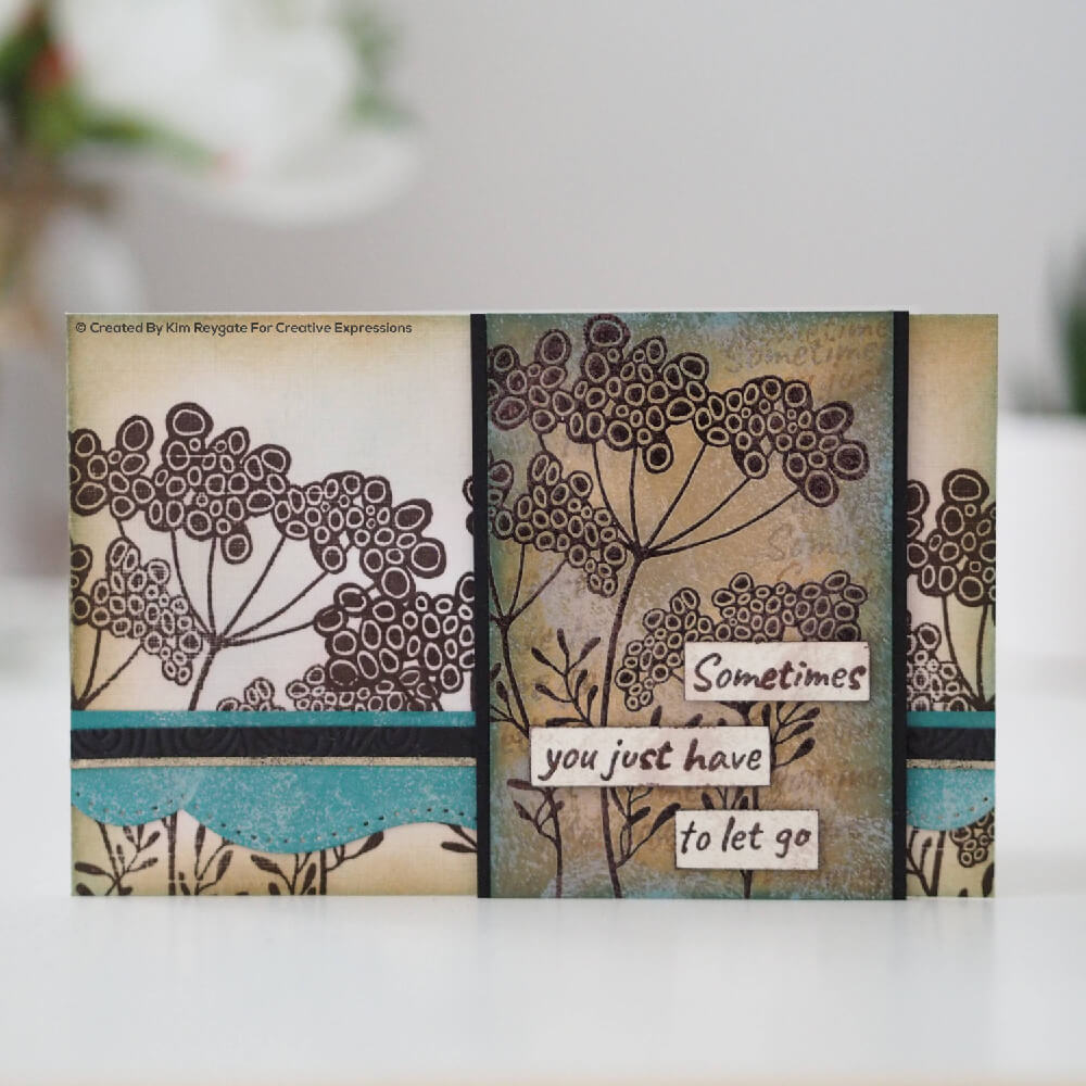 Woodware Clear Stamps 4"X6" - Letting Go
