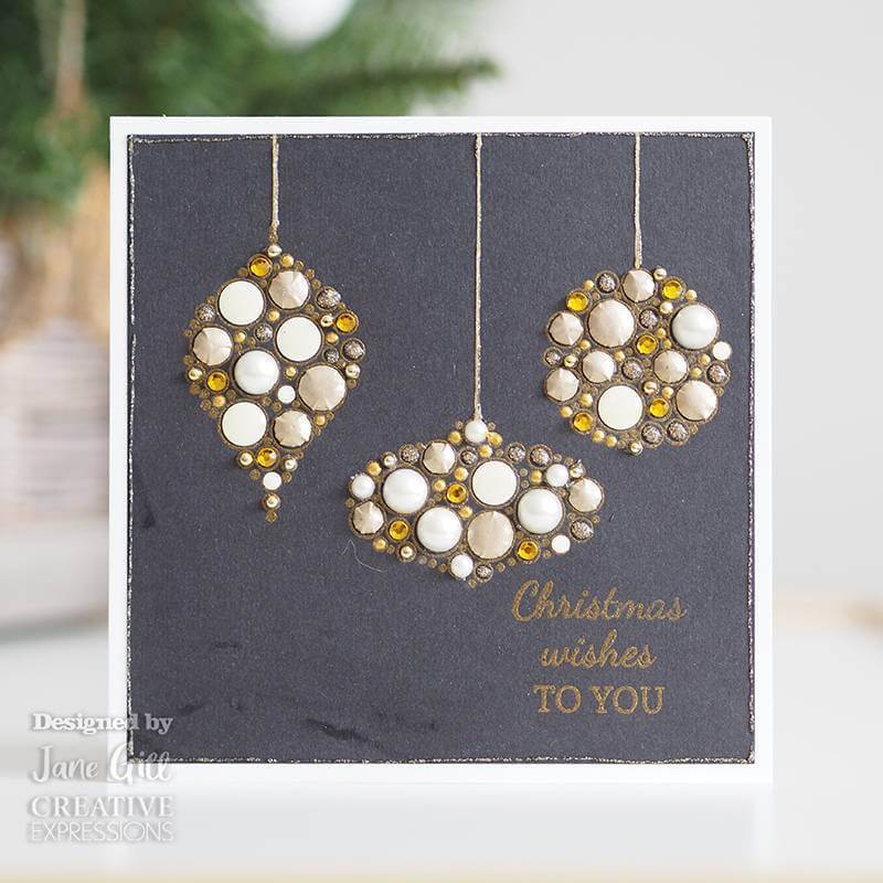 Woodware Clear Stamp Singles - Bubble Mini Baubles (4in x 6in)
