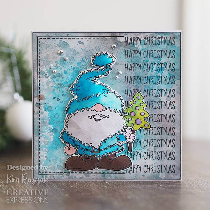 Woodware Clear Stamps - Festive Fuzzies - Mr Tomte (4in x 6in)