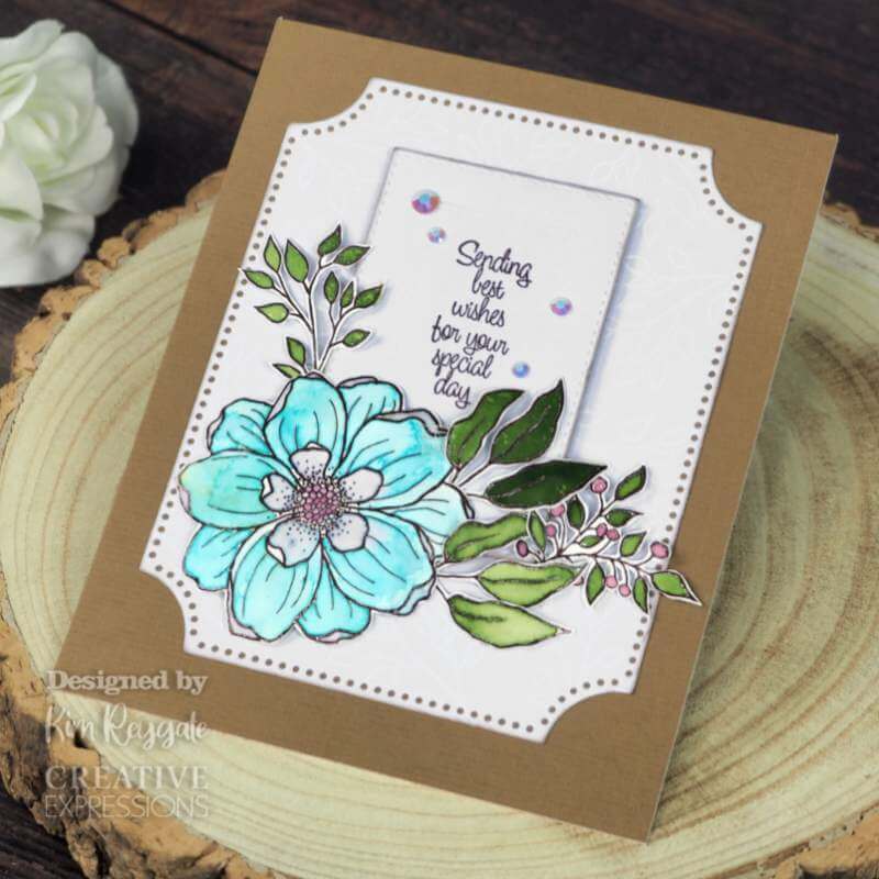 Woodware Clear Stamps - Arrange Me (4in x 6in)
