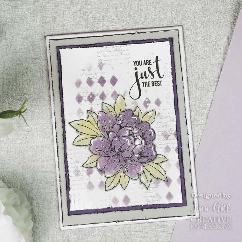 Woodware Clear Stamps - Just The Best (4in x 6in)