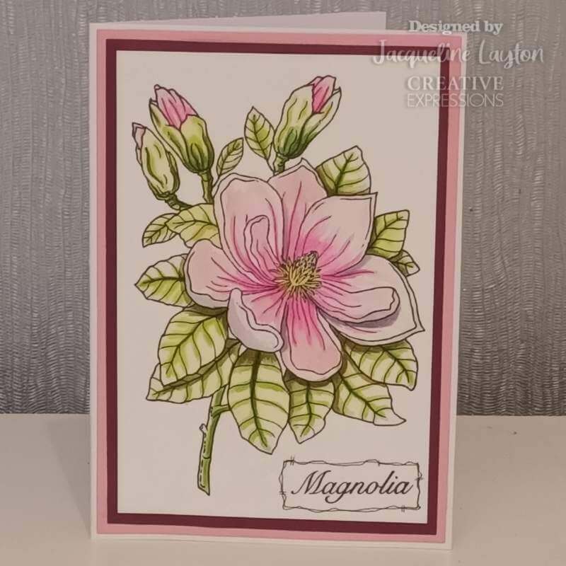 Woodware Clear Stamps - Magnolia (4in x 6in)