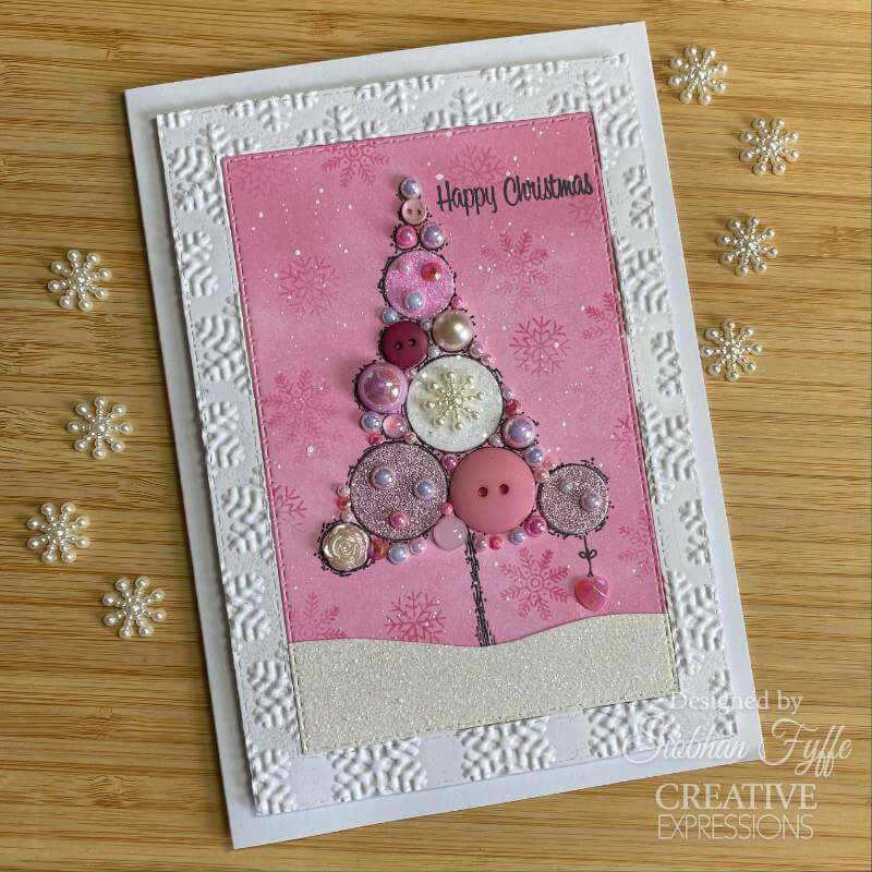 Woodware Clear Stamps Singles - Bubble Tree Stack (4in x 6in)