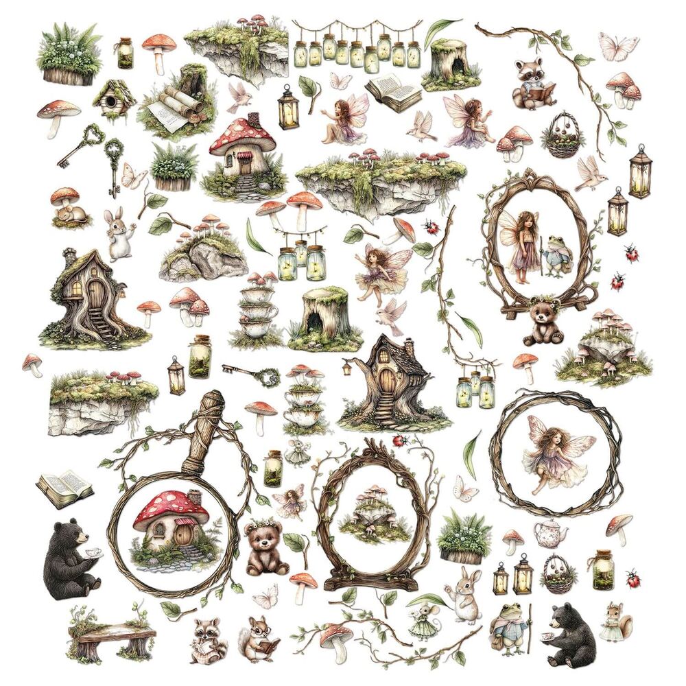 49 And Market Laser Cut Outs - Elements, The Looking Glass