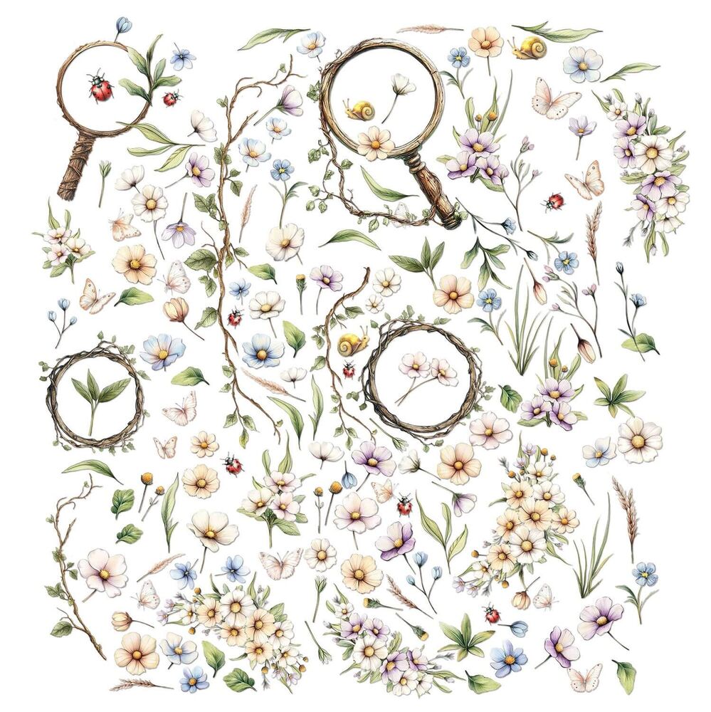 49 And Market Laser Cut Outs - Wildflowers, The Looking Glass
