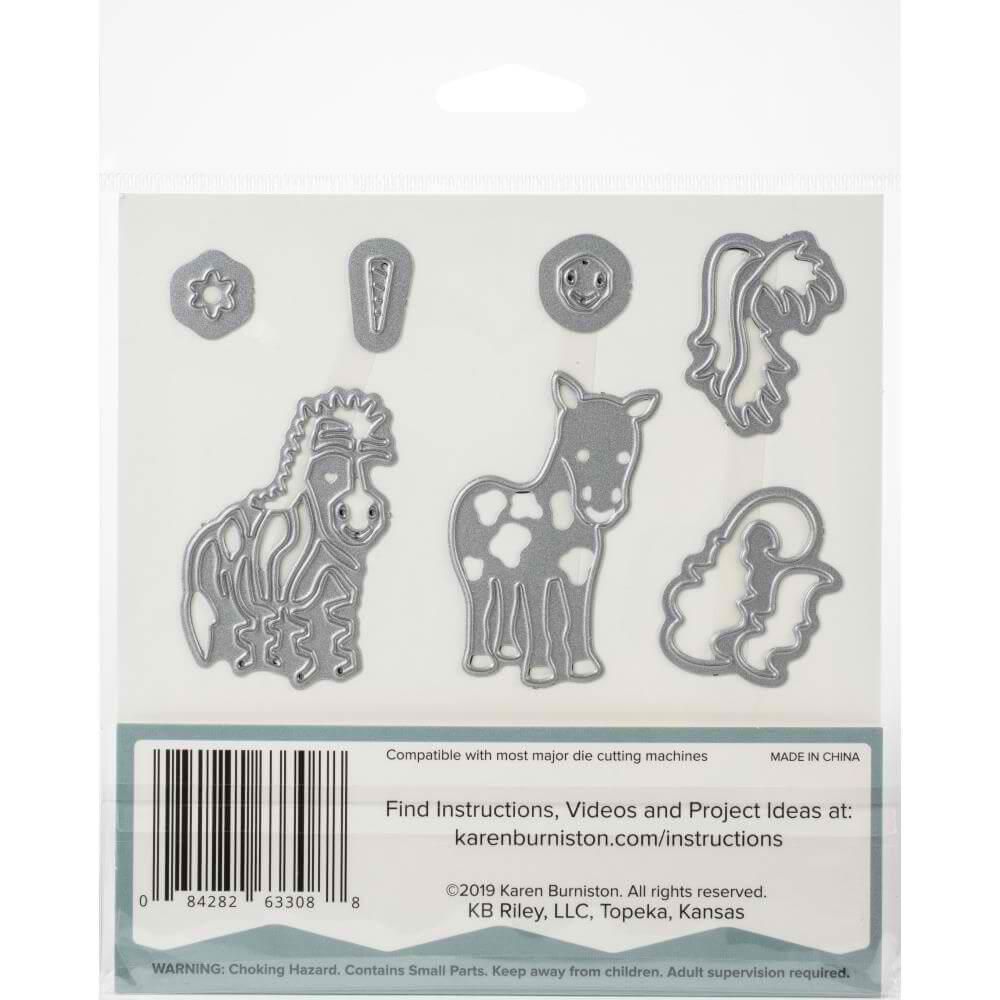 Karen Burniston Dies - Horse, Unicorn & Zebra KBR1094