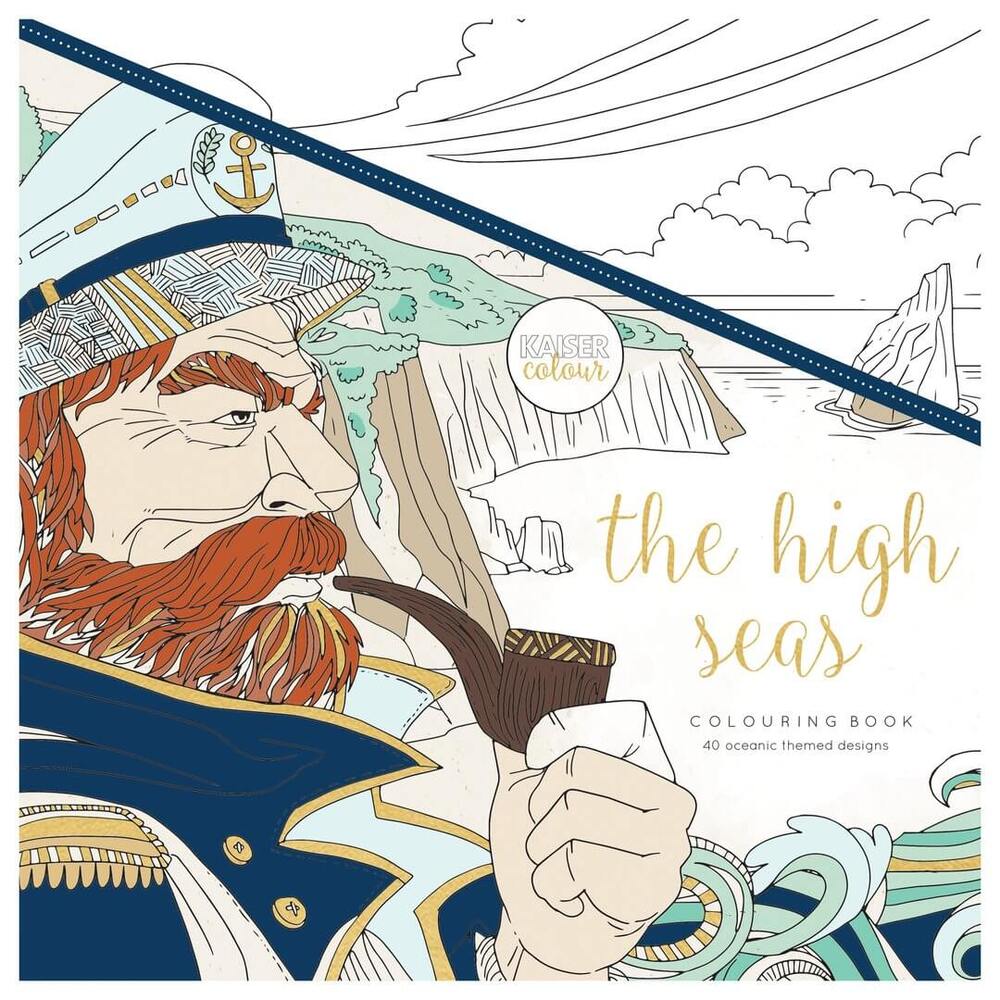 Kaisercraft Colouring Book - The High Seas CL560