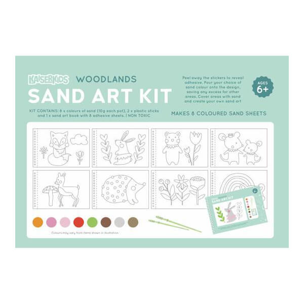 KaiserKids Sand Art Kit - Woodland KK553