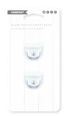 Kaisercraft Tools - Kaiser Cutter 2Pk Straight  Cut Blades T226