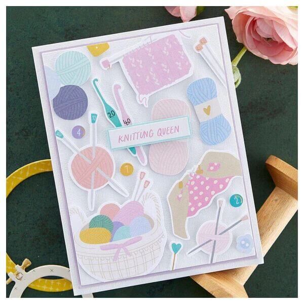 Spellbinders Card Kit of the Month Club - Sew Happy KOM-SEP22