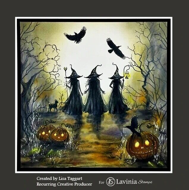 Lavinia Stamps - Ravens LAV1005