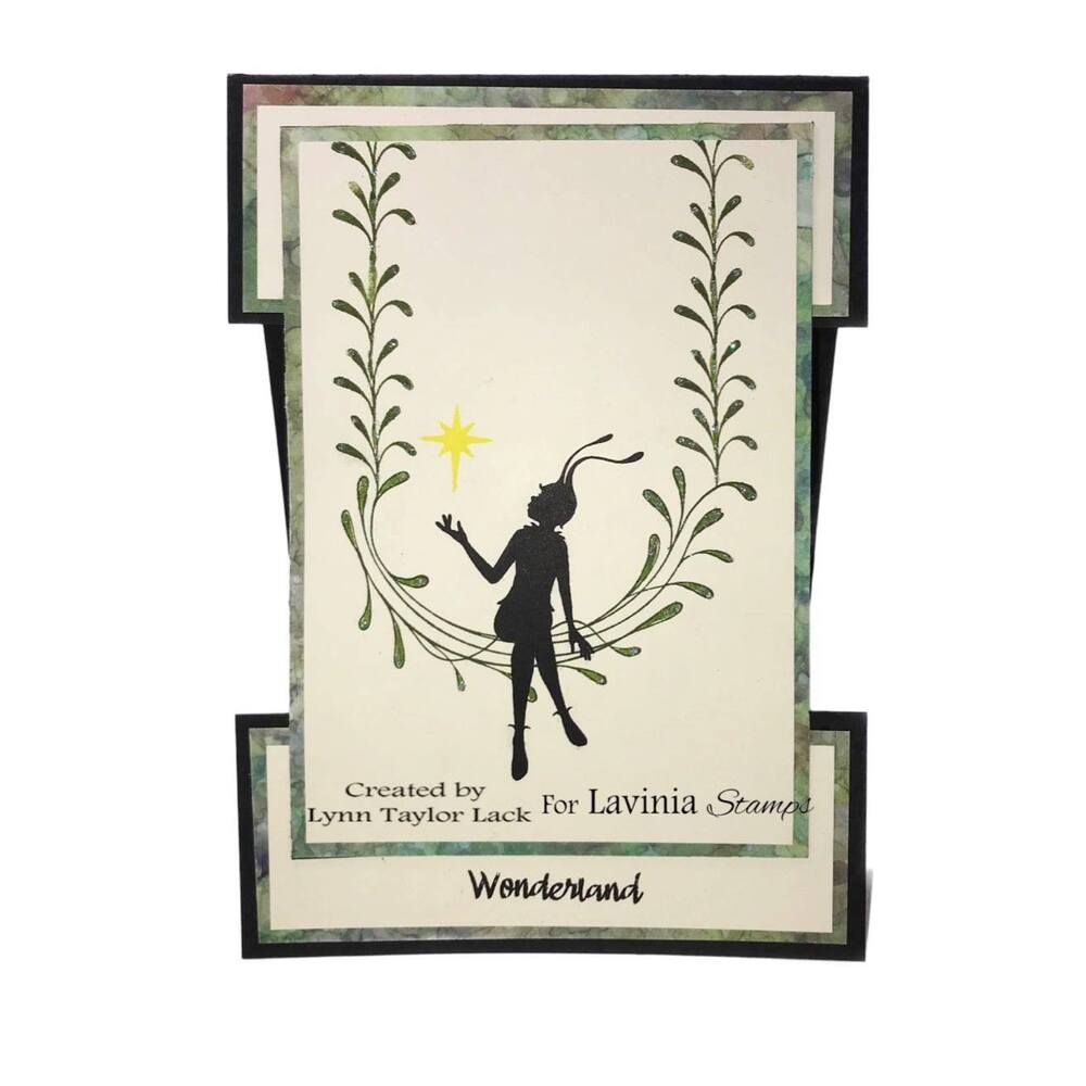 Lavinia Stamps - Wreath Flourish - Left LAV700