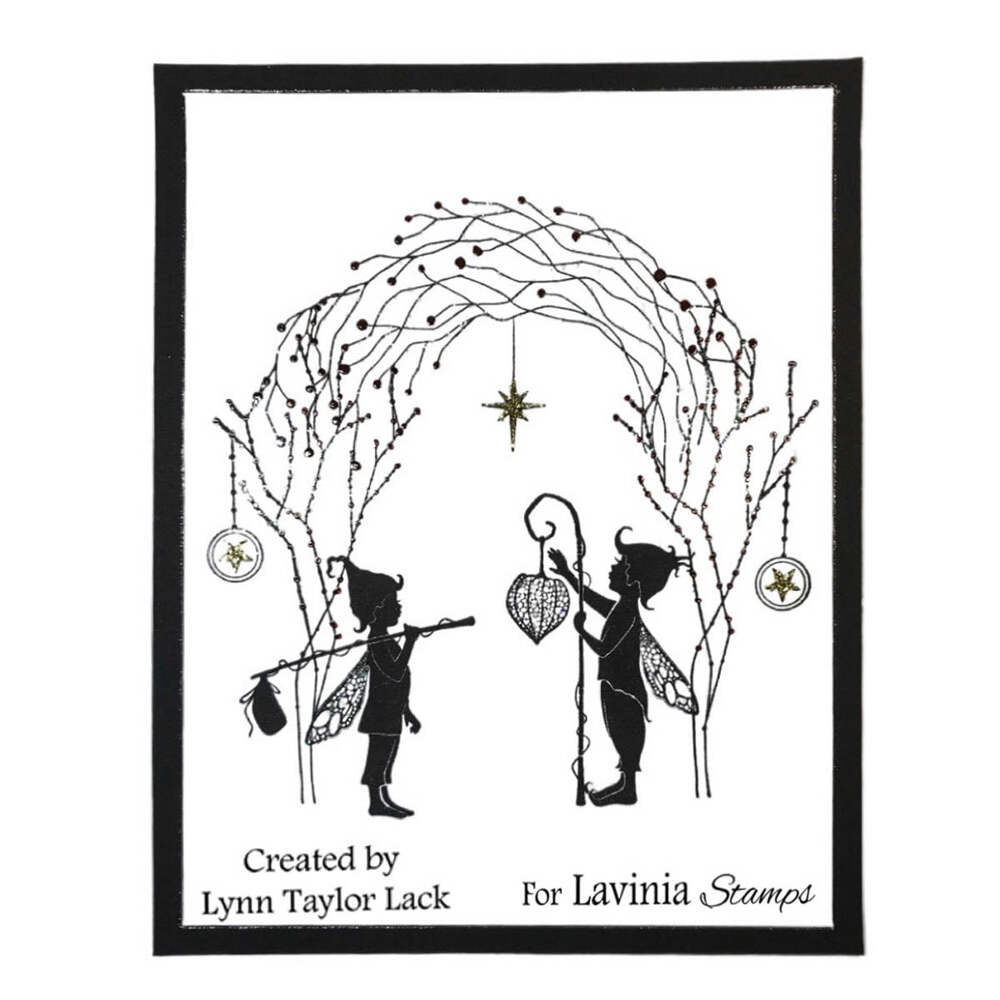 Lavinia Stamps - Red Berry Wreath LAV704