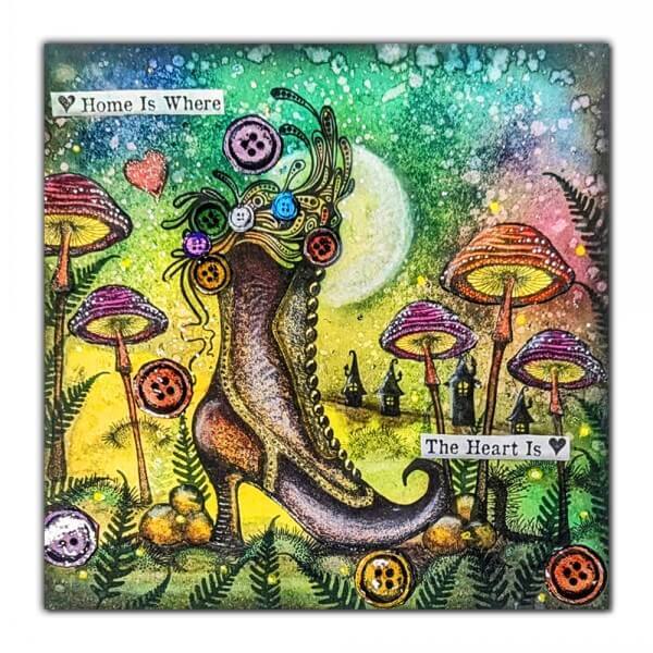 Lavinia Stamps - Snailcap Mushrooms LAV852
