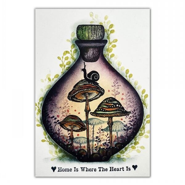 Lavinia Stamps - Snailcap Single Mushroom LAV853