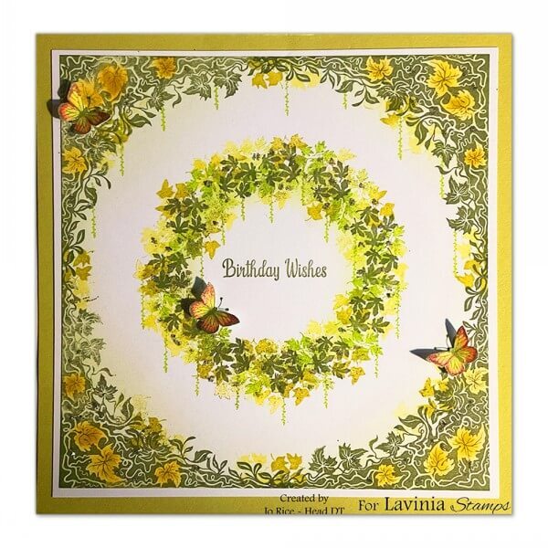 Lavinia Stamps - Wild Leaf Corner LAV885