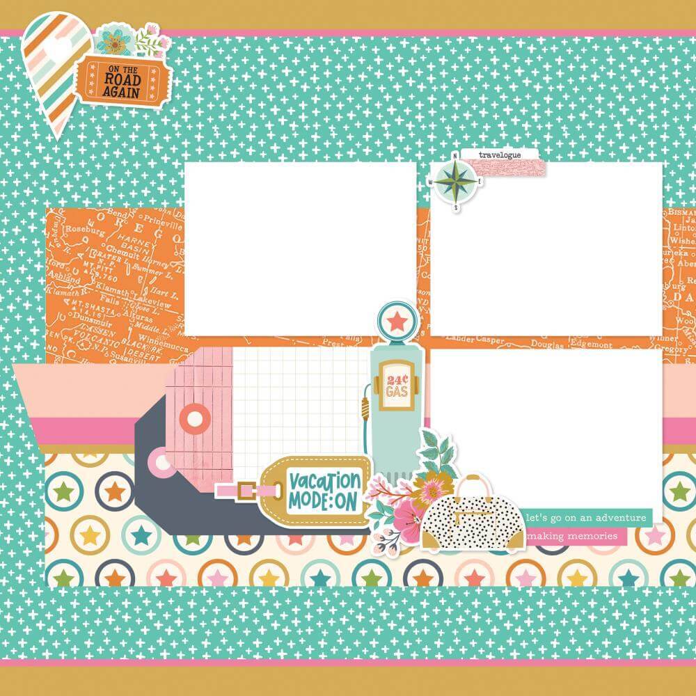 Simple Stories Simple Pages Page Kit - Let's Go!