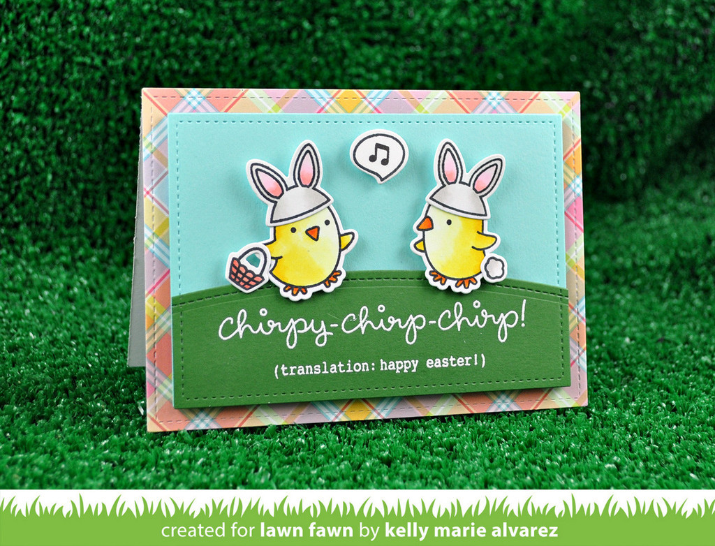 Lawn Fawn - Lawn Cuts Dies - Simple Stitched Hillside Borders LF1054