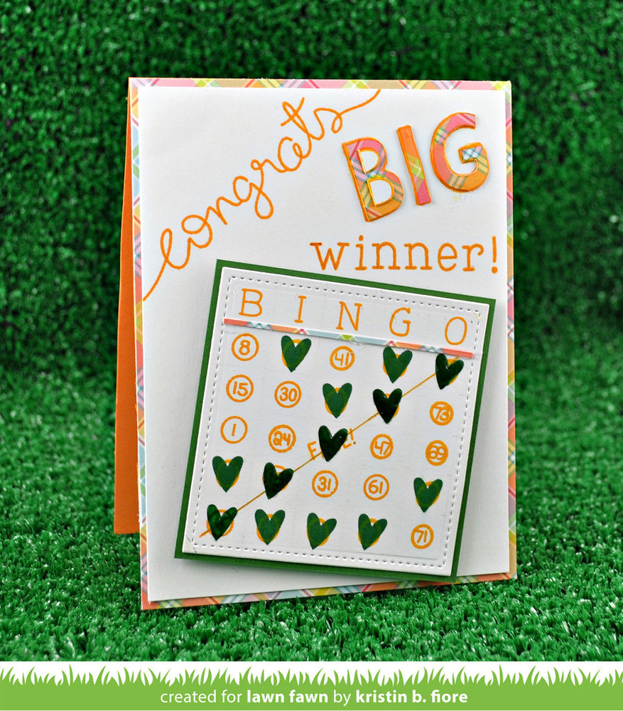 Lawn Fawn - Clear Stamps - Plan on It: Calendar LF1177