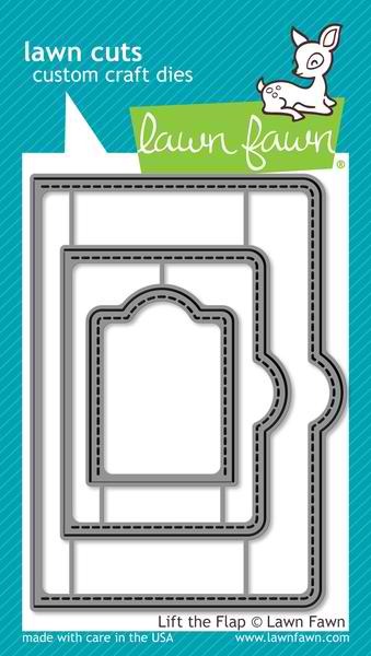 Lawn Fawn - Lawn Cuts Dies - Lift the Flap LF1439