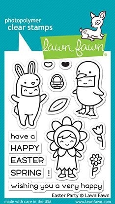 Lawn Fawn - Clear Stamps - Easter Party LF1589