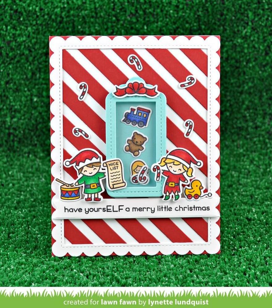 Lawn Fawn - Lawn Cuts Dies - Say What? Gift Tags LF1780