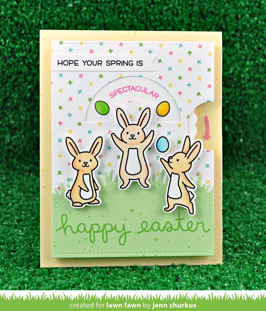 Lawn Fawn Petite Paper Pack 6 x 6 - Spiffy Speckles LF1868