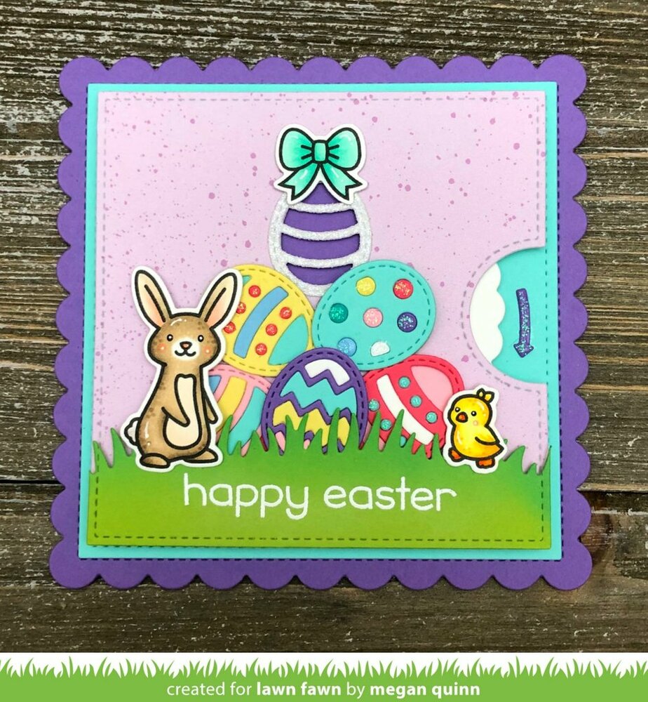 Lawn Fawn - Lawn Cuts Dies - Reveal Wheel Easter Egg Add-on LF1911