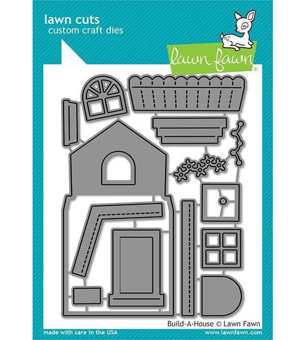 Lawn Fawn - Lawn Cuts Dies - Build-A-House LF2046