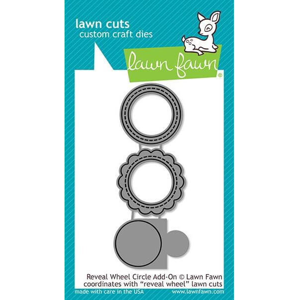 Lawn Fawn - Lawn Cuts Dies - Reveal Wheel Circle Add-On LF2050