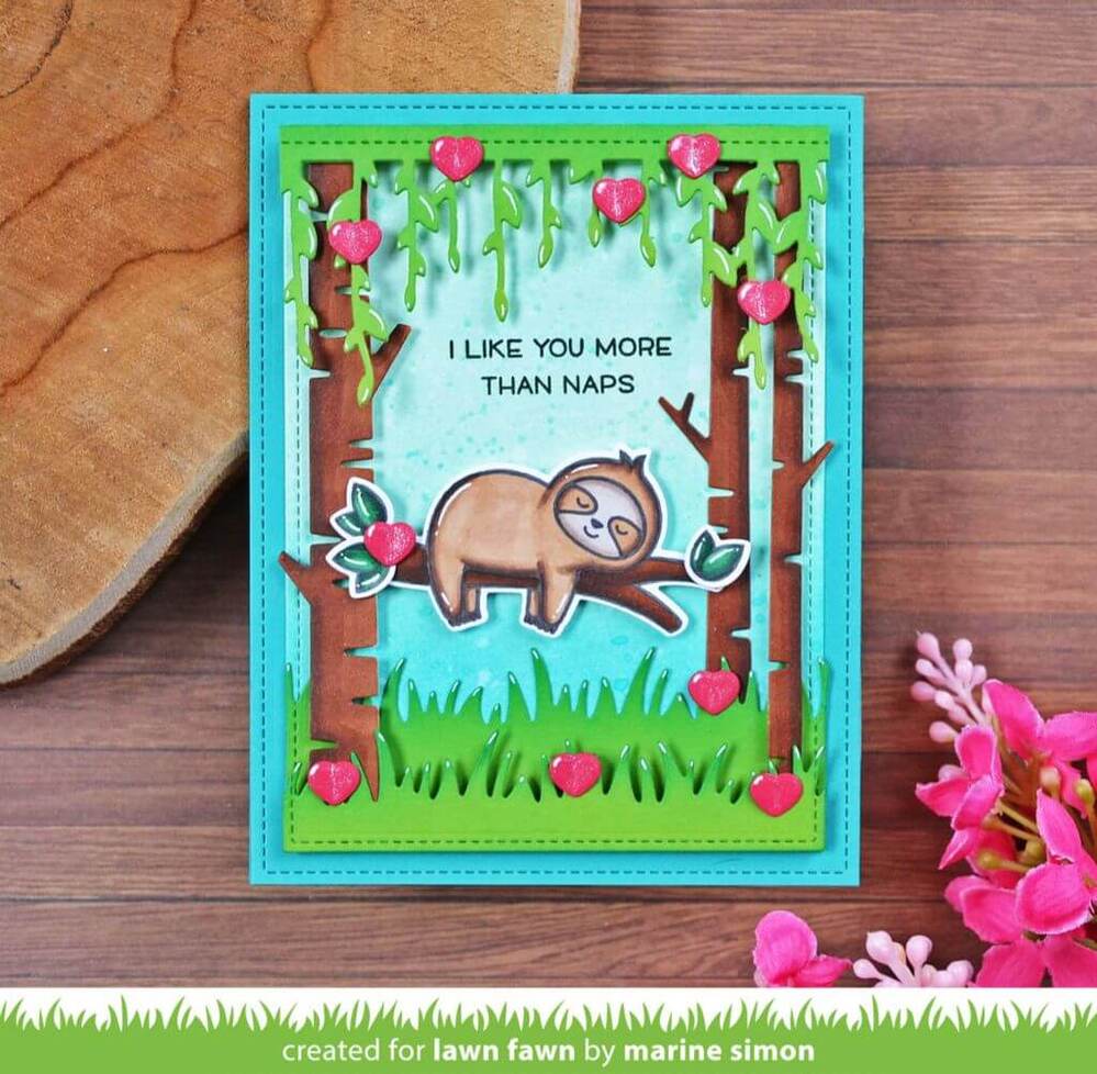 Lawn Fawn - Clear Stamps - I Like Naps LF2163