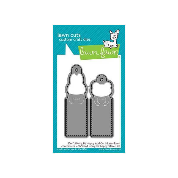 Lawn Fawn Dies - Don't Worry, Be Hoppy Add-on LF2234