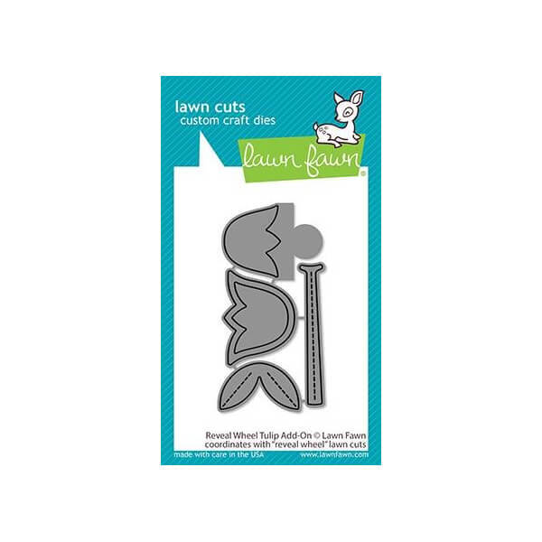 Lawn Fawn Dies - Reveal Wheel Tulip Add-on LF2252