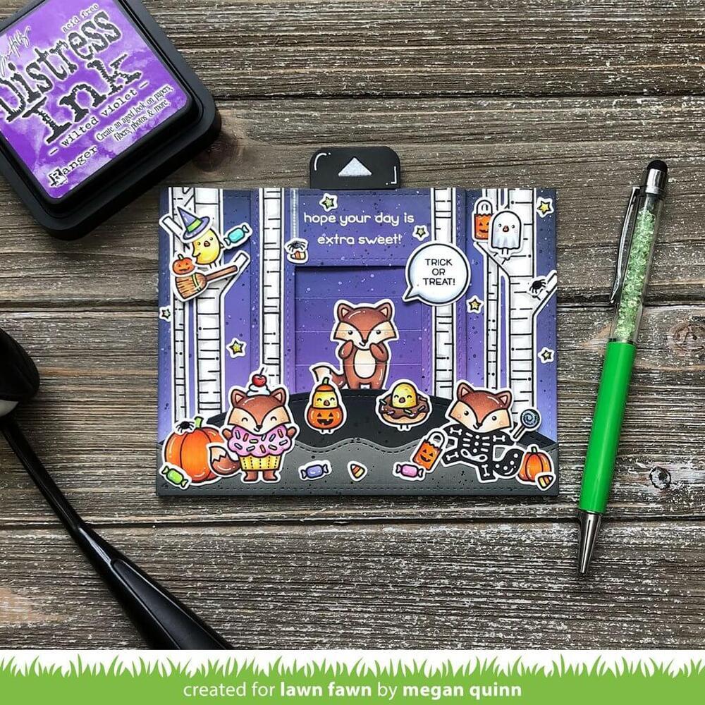 Lawn Fawn - Clear Stamps - Fox Costumes Before 'N Afters LF2401