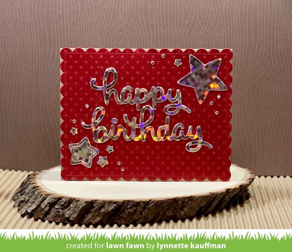 Lawn Fawn - Metallic Cardstock - Holographic 2.0 LF2499