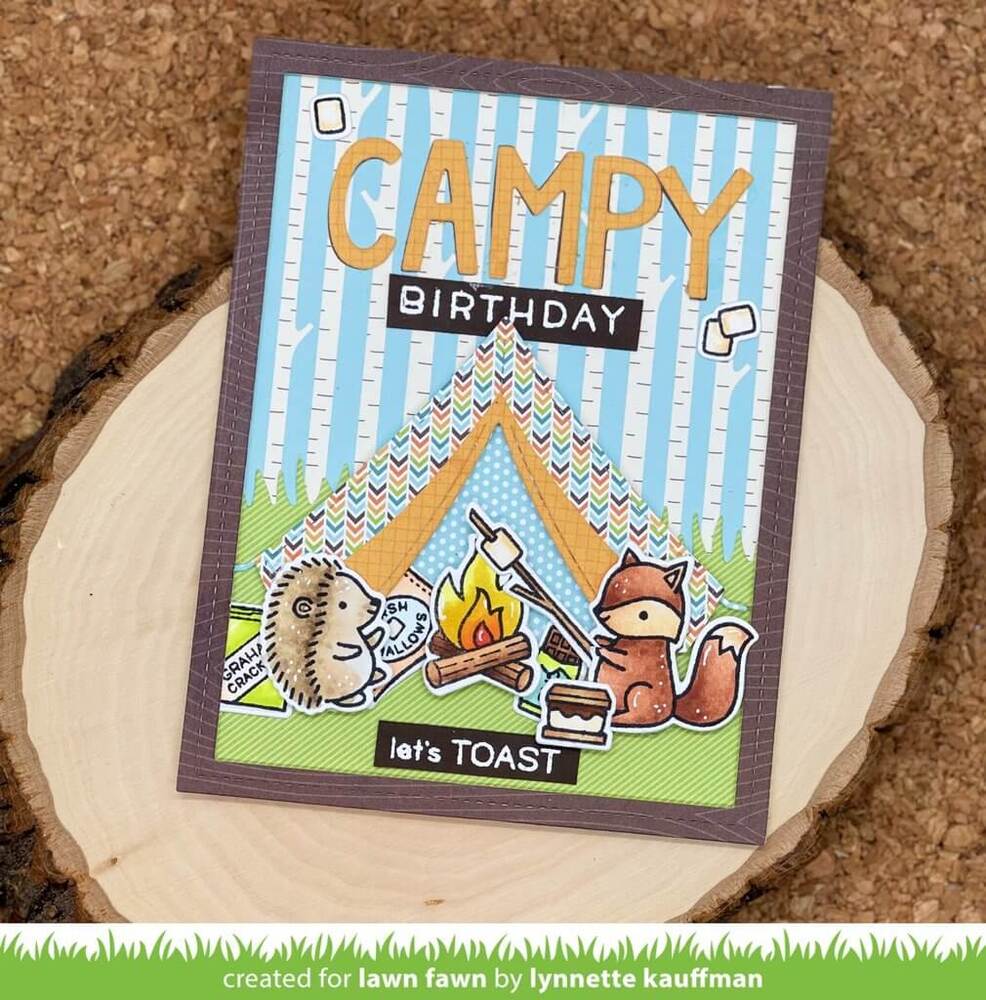 Lawn Fawn - Lawn Cuts Dies - S'more the Merrier LF2594