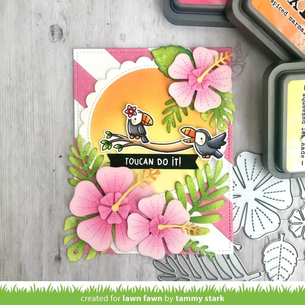 Lawn Fawn - Clear Stamps - Toucan Do It LF2603