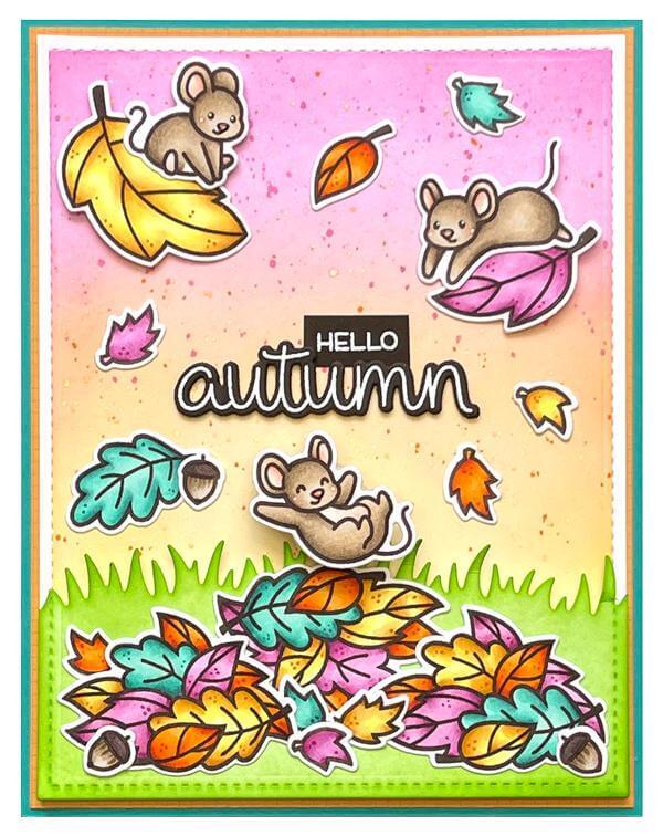 Lawn Fawn - Clear Stamps - You Autumn Know LF2660